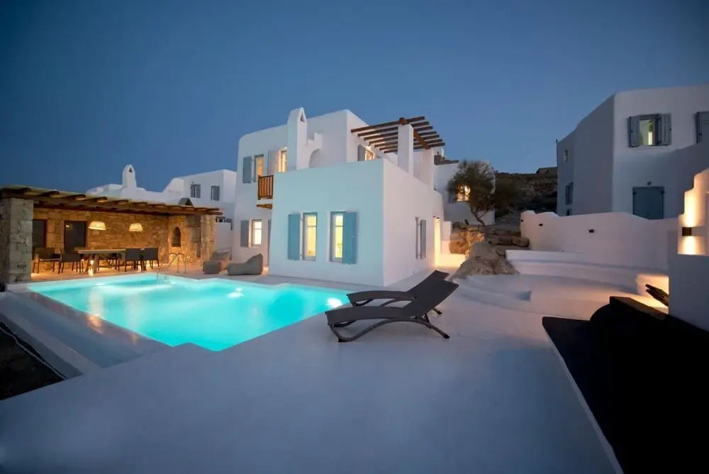 Luxury Key Mykonos 3 Bed Villa Bianca Ornos