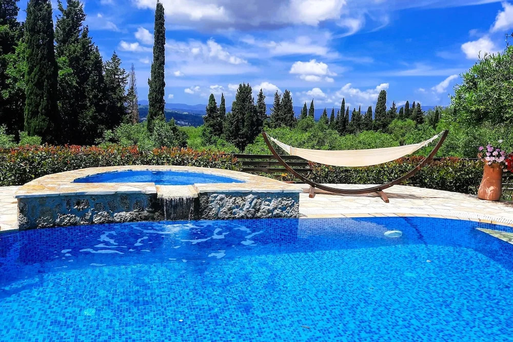 Serenity Villa Retreat in Corfu Close to Resort