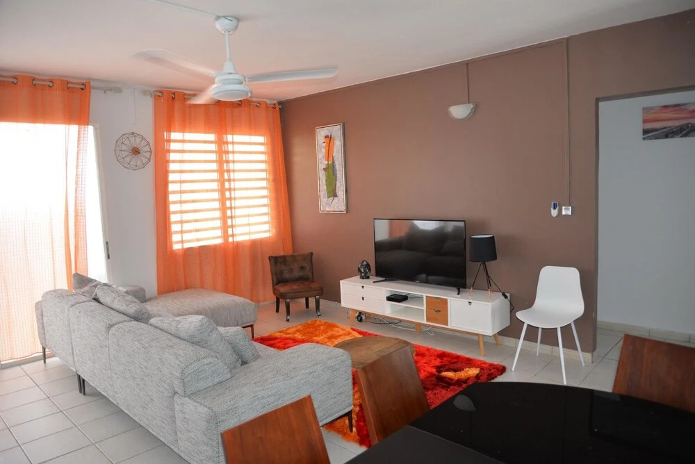 Apartment With 3 Bedrooms in Schoelcher, With Wonderful sea View and T