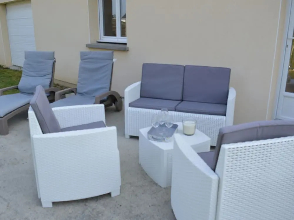 Denneville Coastal Escape with garden