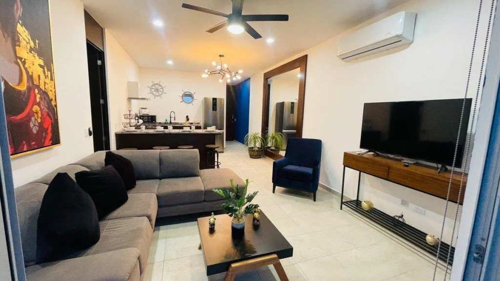 Céntrico #Condo vista al Mar con alberca 2br