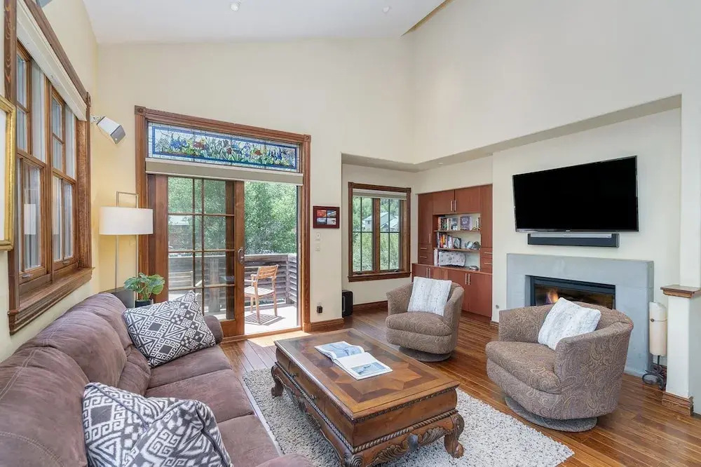 True Ski In/ski Out Sun-drenched, Top Floor Condo Ajax Views, Deck, Garage Parking 3 Bedroom Condo by RedAwning