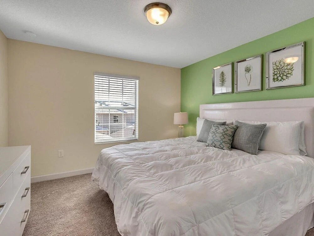 Marvelous 4 Bedroom w/ Screened Pool Close to Disney 1569