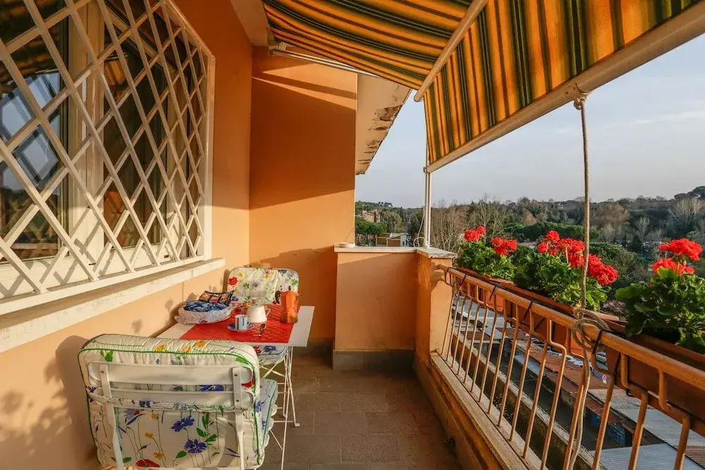 Enjoy the Sunset on Your Vatican Terrace