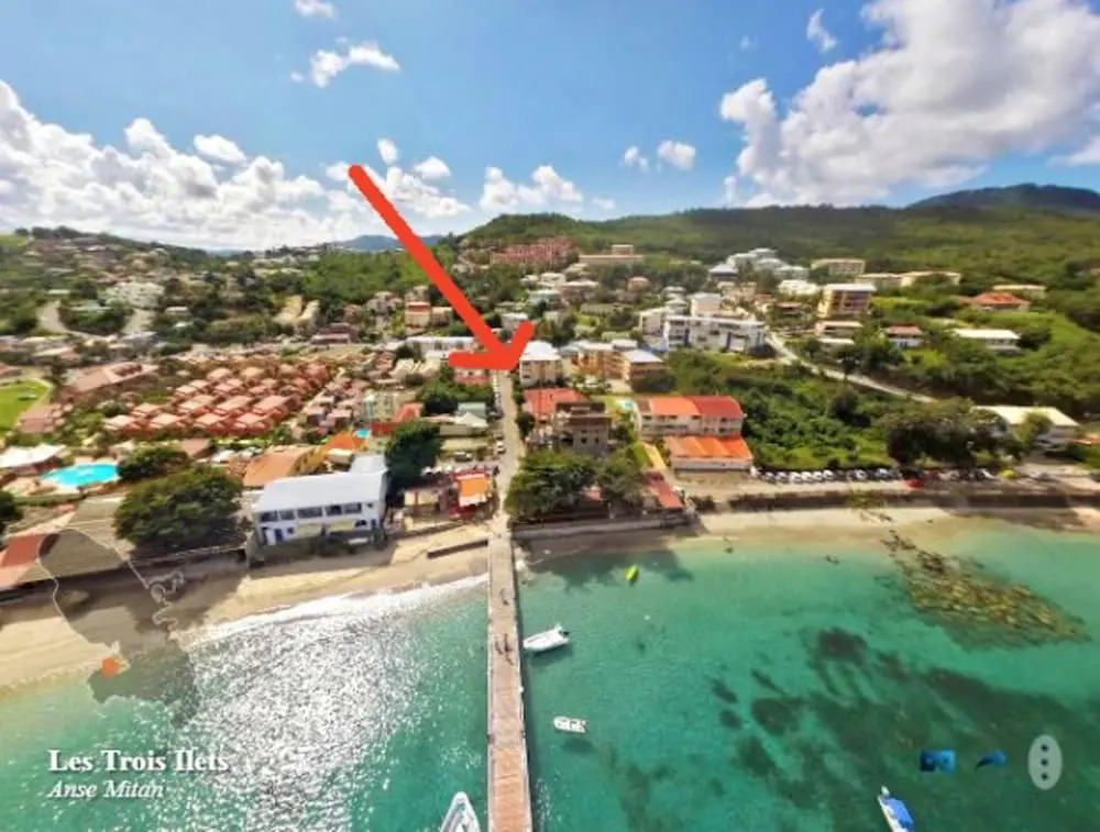 Studio in Les Trois-îlets, With Wonderful City View, Balcony and Wifi - 80 m From the Beach