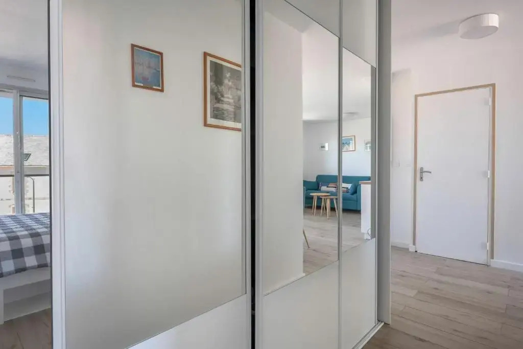A 30 metres de la plage, bel appartement pour 6