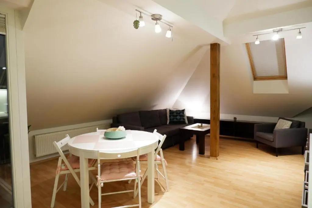 Apartman v centru mesta s vyhledem na Petra