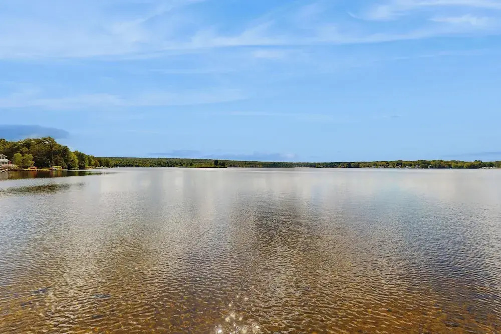 Beach + Dock! Group-friendly Albrightsville Gem