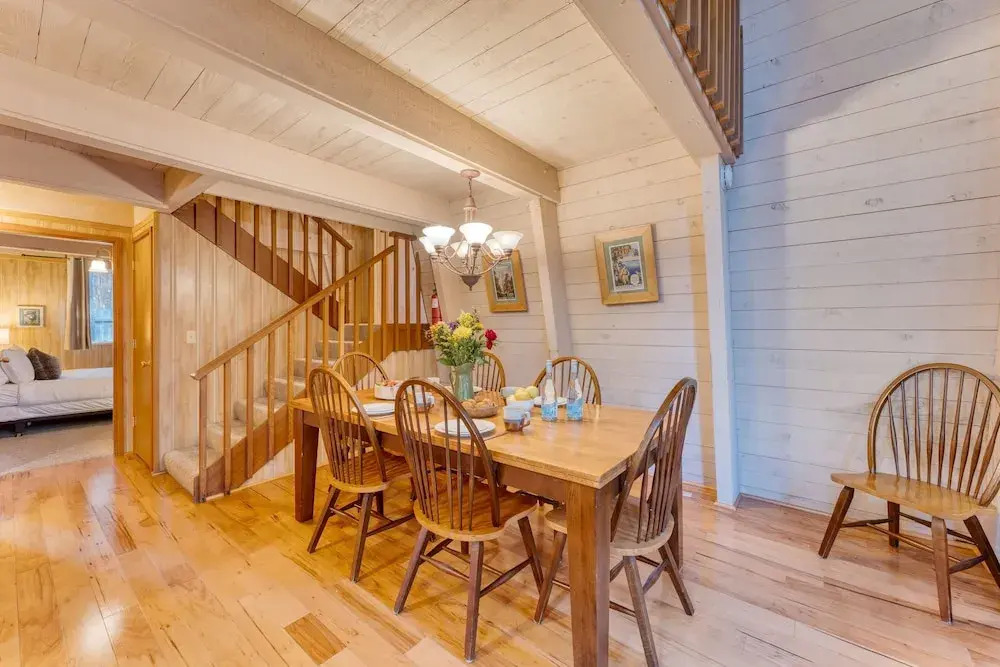 Lundy Bearden Serene Tahoe Retreat With Deck Fireplace and Forest Views