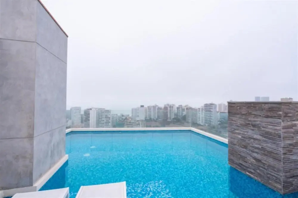 Modern 1Br New Flat w Terrace Pool Gym