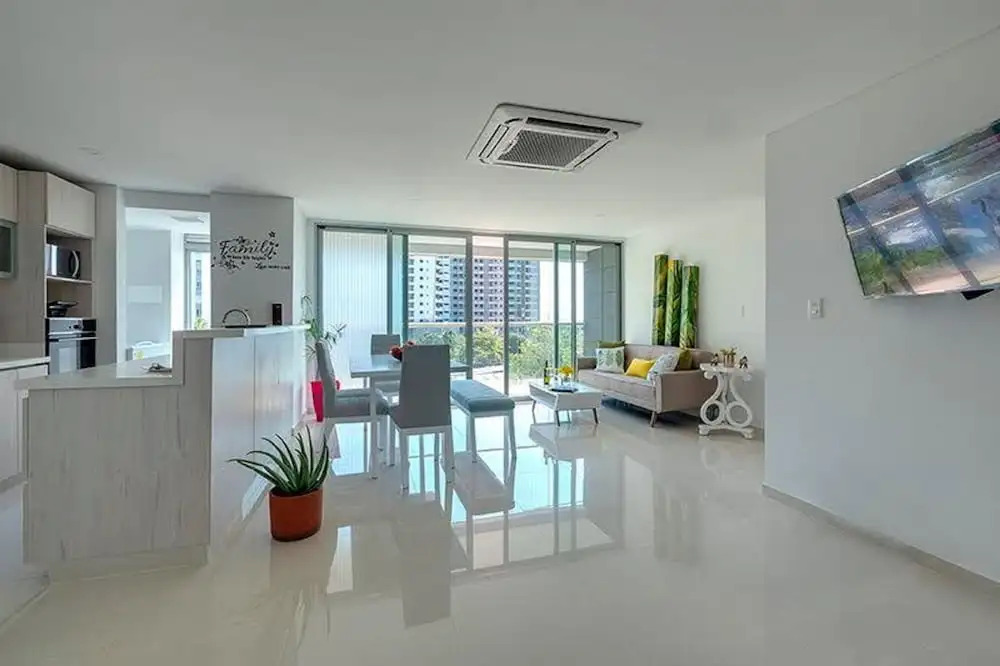 Apartment in Cartagena 3F5 Ocean Front With Air Conditioning and Wifi