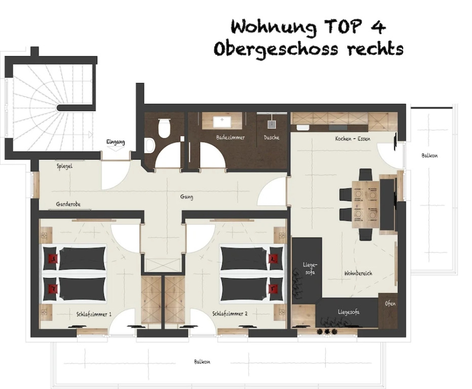 Spacious Apartment Near Ski Area in Mayrhofen