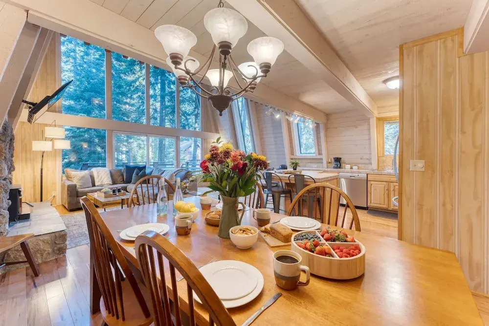 Lundy Bearden Serene Tahoe Retreat With Deck Fireplace and Forest Views
