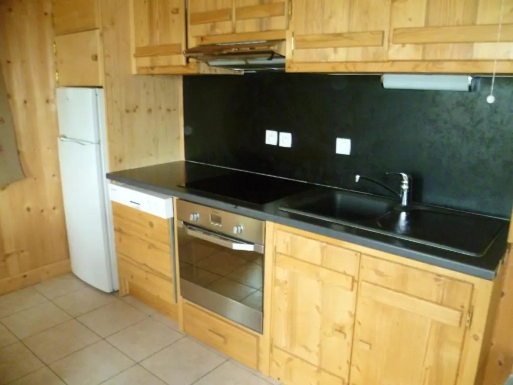 Appartement de 3 chambres avec jardin amenage et wifi a Notre Dame de Bellecombe a 1 km des pistes