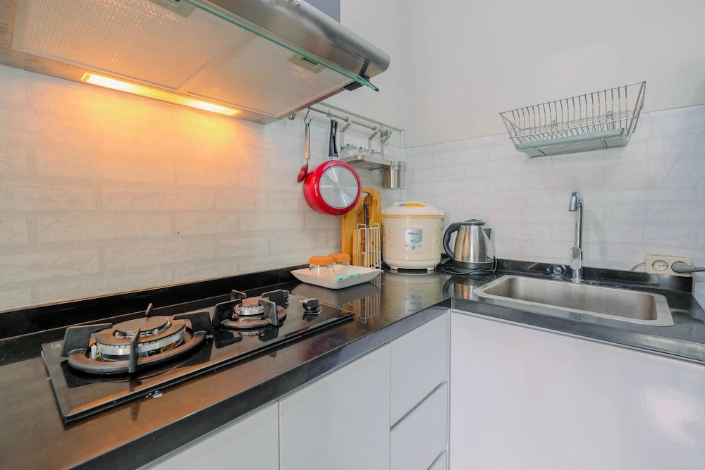 Minimalist and Posh 1BR The Oasis Cikarang Apartment