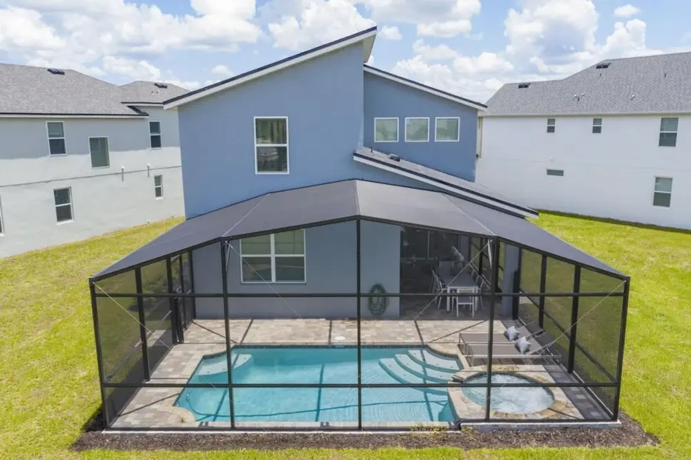 Fantastic Single Home With Private Pool And Game Room At Solara Resort - 8959Ame