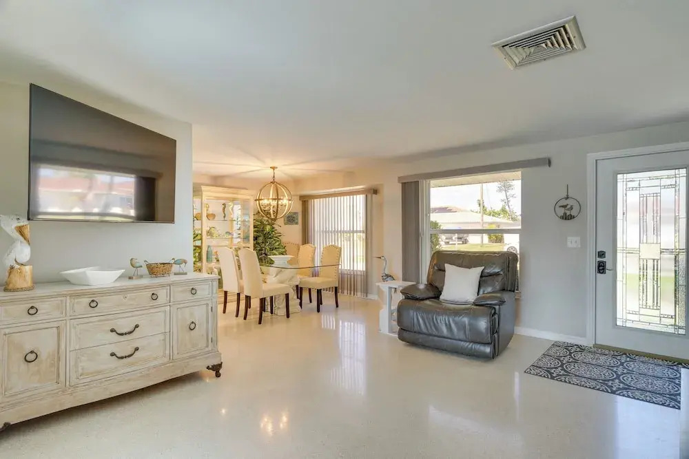 Canalfront Home w/ Dock & Pool: 5 Mi to Ft Myers!