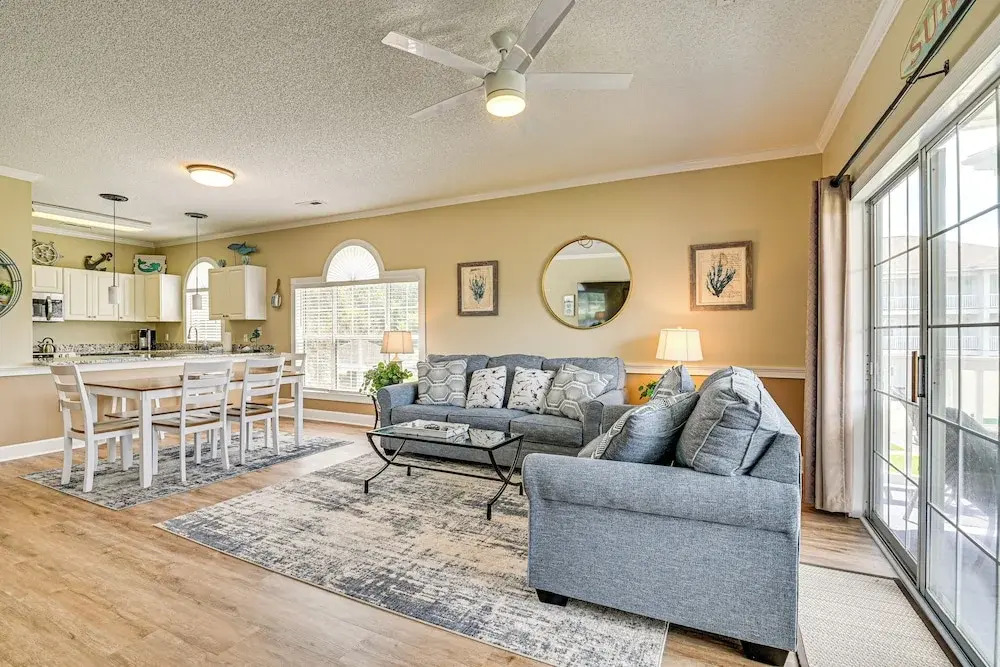 2 Mi to Beach: Pool-view Myrtle Beach Escape!