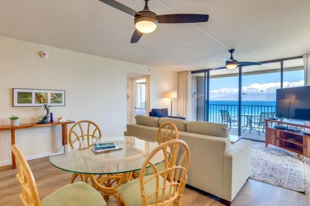 K B M Resorts- Vir-1204 Twelfth Floor Condo With Ocean Front Views on Kahana Bay