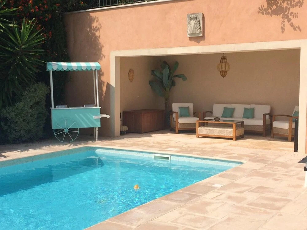 Villa With 4 Bedrooms in Saint-paul-de-vence, With Wonderful Mountain View, Private Pool and Enclosed Garden - 6 km From the Beach