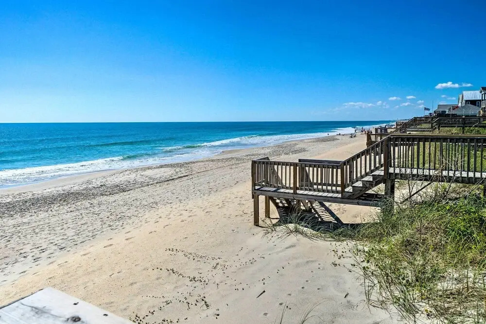 Surf City House ~ 400 Ft Walk to Beach w/ Decks!