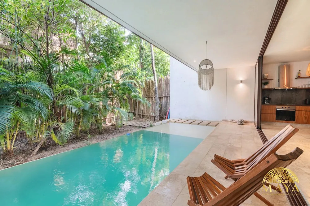 BajoCielo107 Lux 2BR Condo Priv Pool in Aldea Zama