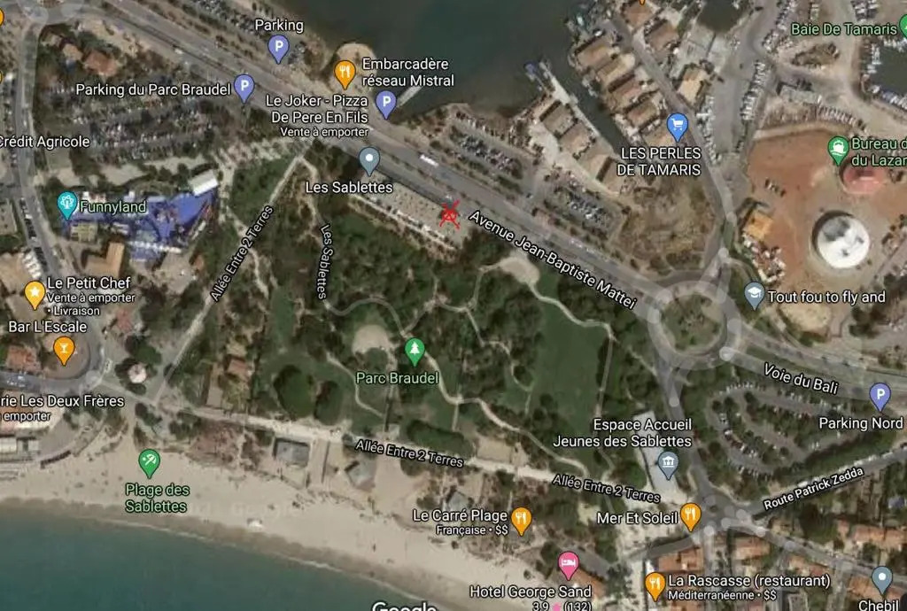 Studio Le Bali avec wifi à 100m de la plage