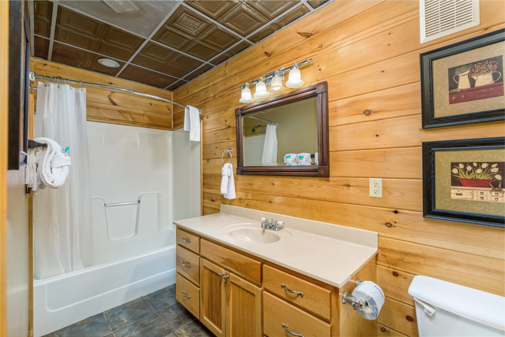 McCormack's Mill Custom Cabin with Hot Tub Resort Pool Arcade Games and 2 Miles from The Island