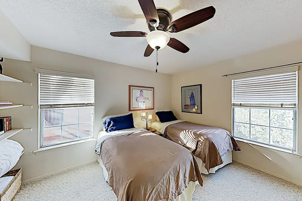 New Listing! Quiet 1 Block From Railyard 2 Bedroom Condo