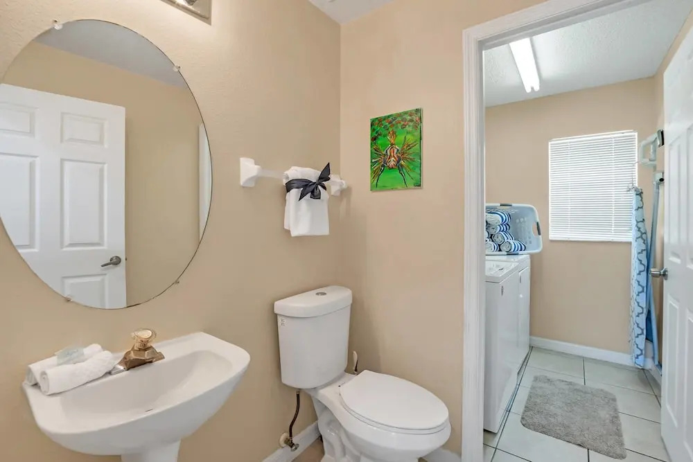 Spacious Pool Area and Game Room, Quiet Location Close to Disney #6lb73