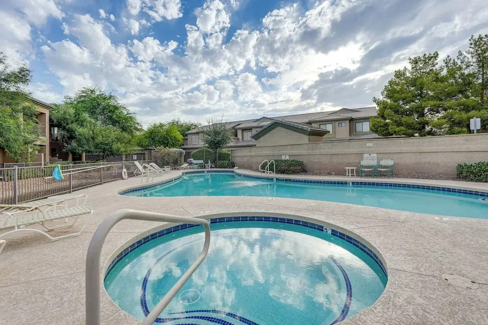 1 Mi to Golf: Lake-view Condo w/ Pool in Chandler!