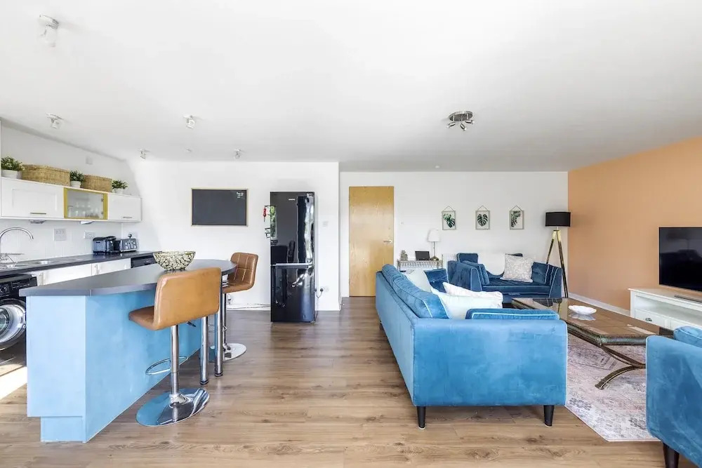 JOIVY Stunning 2-Bed Flat W/ Free Parking