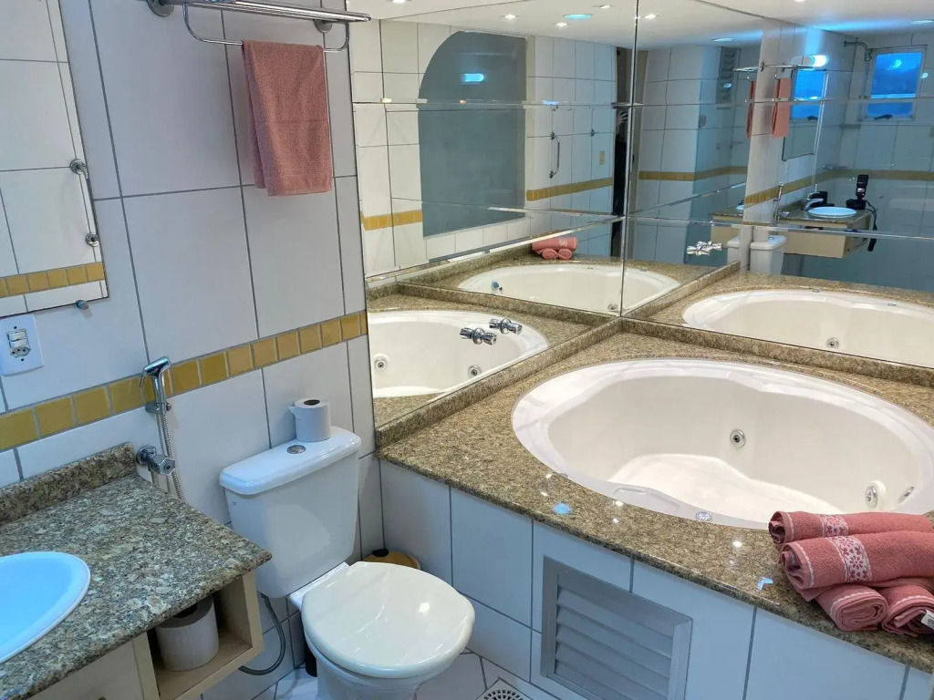 Saint Sebastian Flat 612 - Até 4 pessoas com hidro no centro