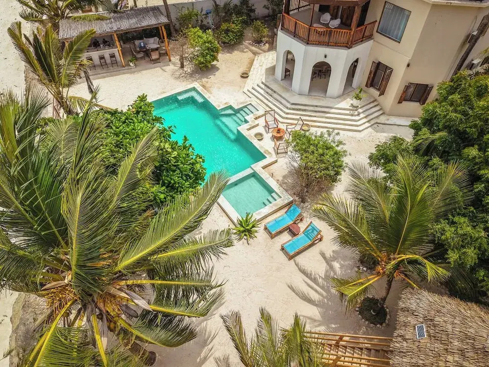 Solymar Staffed Beach Front Villa
