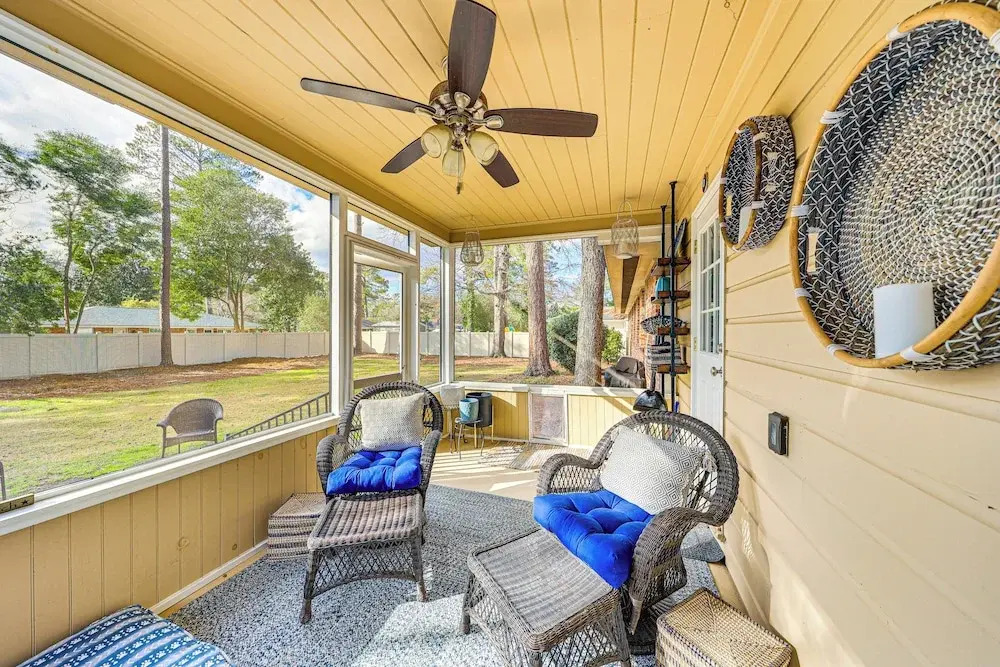 Walk to Powderhouse Polo Fields: Aiken Getaway