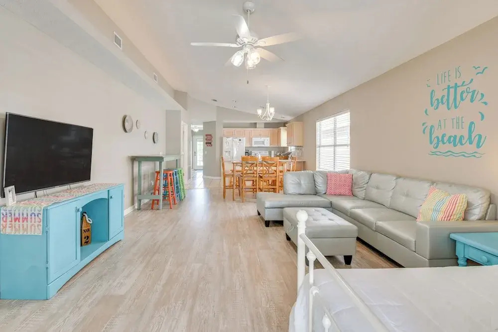 1 Mi to Shore: Home w/ Patio in Panama City Beach