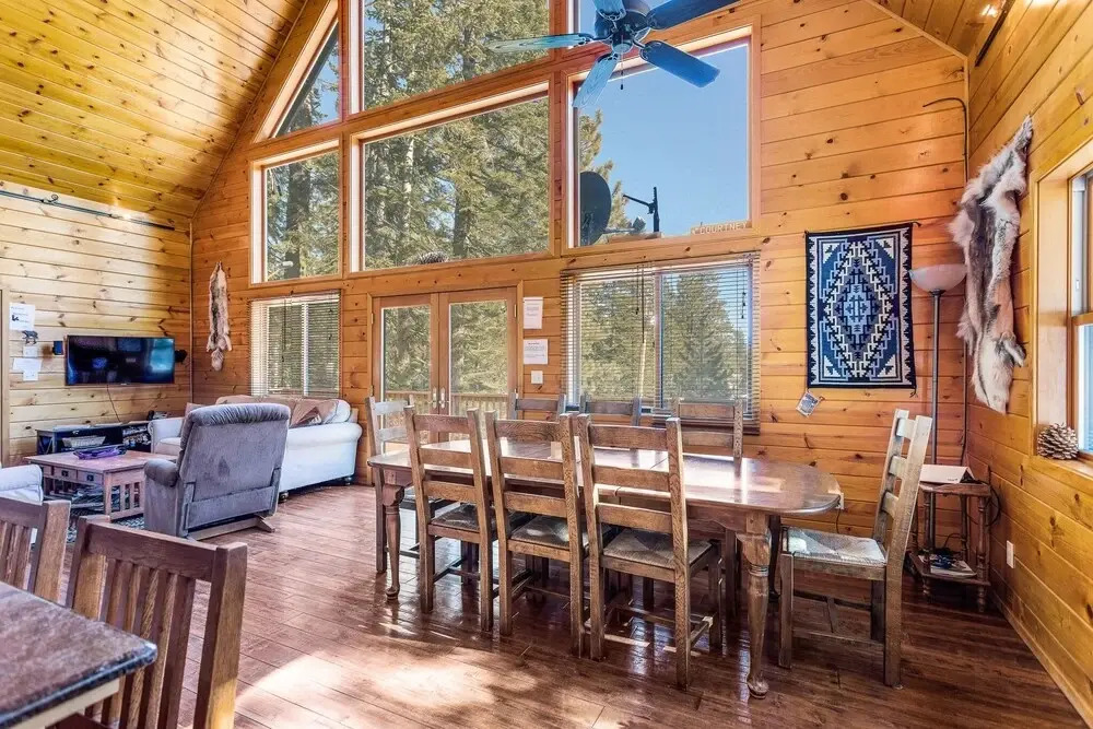 Rustic Custom Built Cabin w/ Hot Tub & Sauna SK#33 by Bear Valley Vacation Rentals