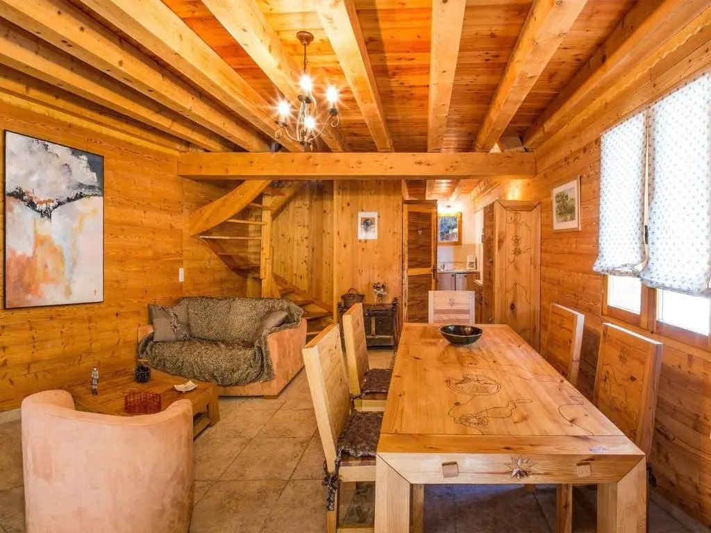 Chalet en bois 6 pers. avec terrasse Sud, lumineux et équipé, animaux admis - Saint-Michel-de-Chaillol - FR-1-393-12