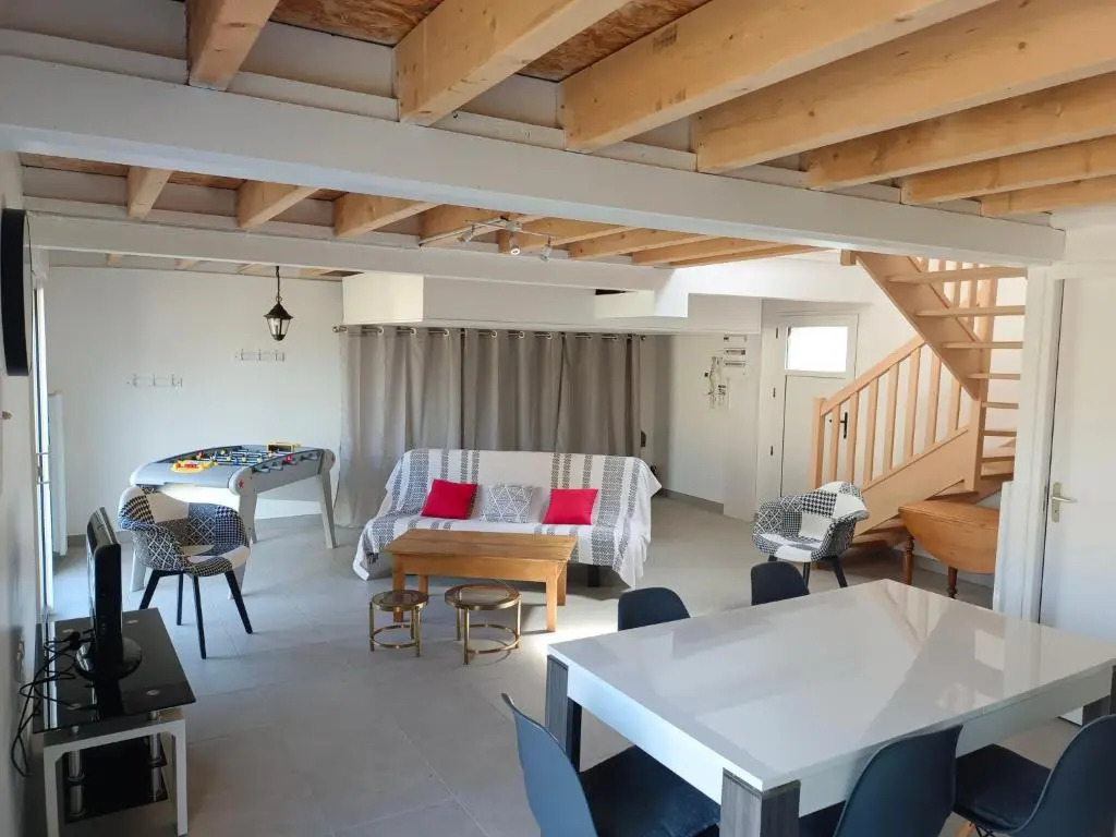 Maison de vacances avec jardin