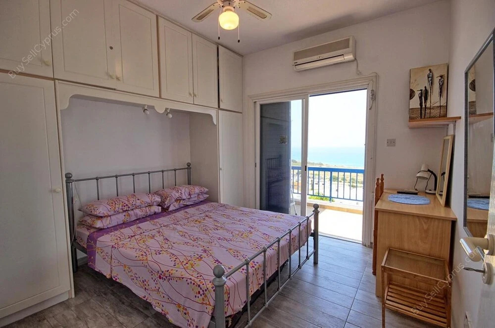 Apartment With one Bedroom in Paphos, With Wonderful sea View, Pool Ac