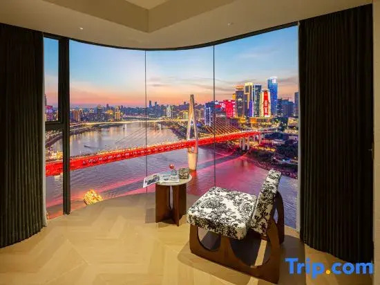 Shangshanzhu Apartment with river view& Drone show view