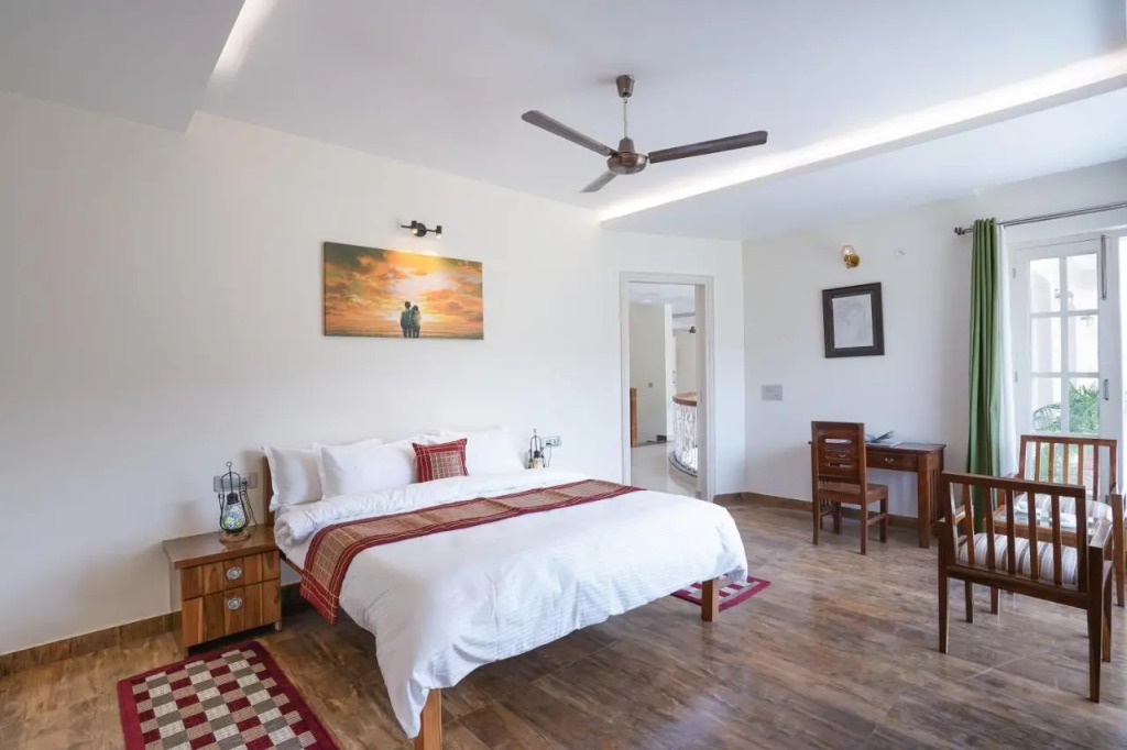 SaffronStays Casa Bellissimo, Dehradun - luxury villa near Malsi Deer Park with valley views