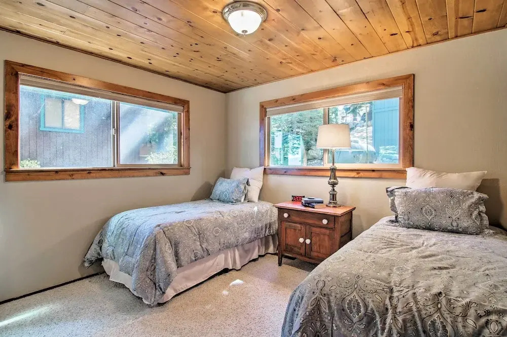 Dock Access & Hot Tub: Waterfront Meeks Bay Home