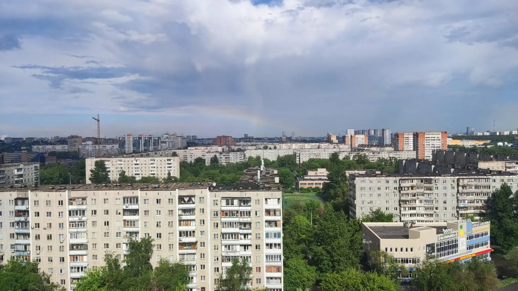 Апартаменты с видом  на 14 этаже