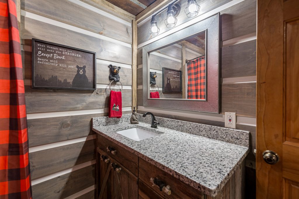 Hand Hewn Hideaway Stunning Gatlinburg Cabin with Hot Tub Table Games and Outdoor Oasis