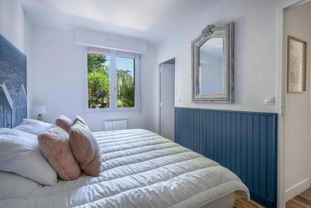 Rez-de-jardin cosy pour 3 personnes face a la plage de la Noeveillard