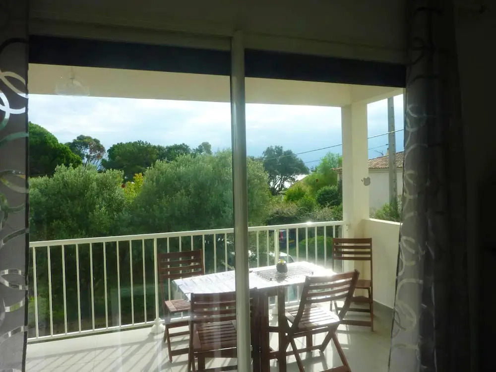 Apartment With One Bedroom In Santa Lucia Di Moriani With Wonderful Sea View Terrace And Wifi
