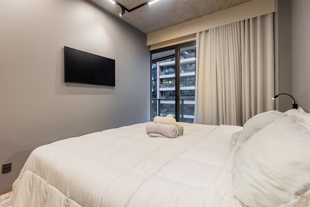 StayHome Duplex Luxuoso 105m2 Faria Lima