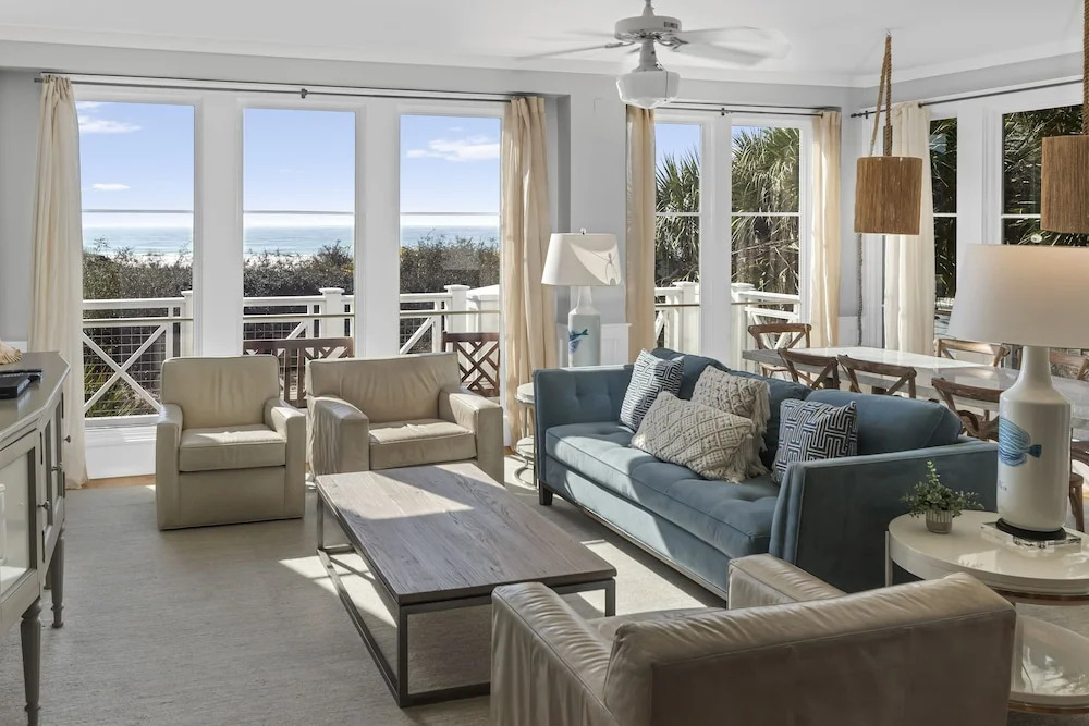 Spacious, Gulf Views 110b Watersound Crossings Steps To Beach And Pool 4 Bedroom Condo by RedAwning