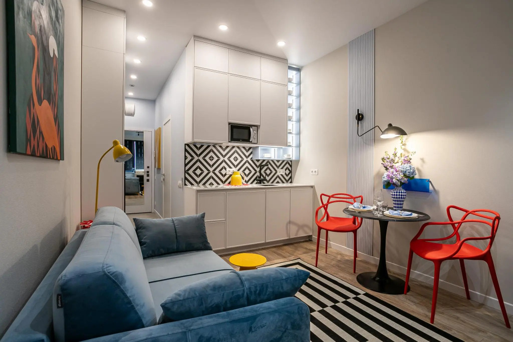 Apartments in Afi Tower residential complex